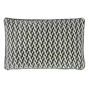 Dione Geometric Rectangular Cushion Moonlight, Moonlight / 40 x 60cm / Polyester Filled