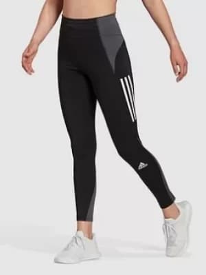 Adidas Own The Run Block Leggings, Black Size XL Women