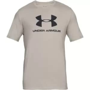 Under Armour Sportstyle T Shirt Mens - Brown
