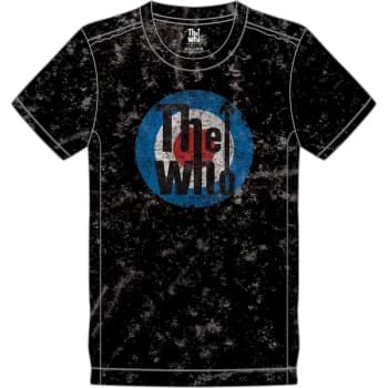 The Who - Target Logo Unisex Large T-Shirt - Black