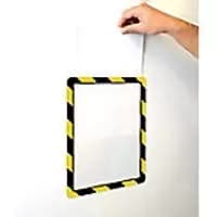 BEAVERSWOOD FRAMES4DOCS Document Frames OD-SFD4/10-BLYL A4 Black, Yellow Pack of 10