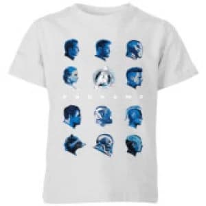 Avengers: Endgame Heads Kids T-Shirt - Grey - 11-12 Years