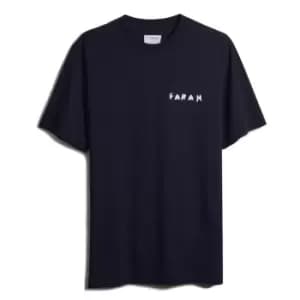 Farah Jeff Short Sleeve T-Shirt Mens - Blue
