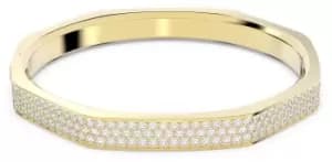 Swarovski 5656844 Dextera Medium Octagon Bangle Gold-Tone Jewellery