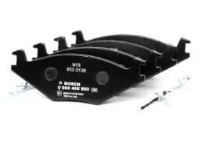 Bosch Brake pad set 0 986 468 890 Brake pads,Brake pad set, disc brake VW,SEAT,GOLF II (19E, 1G1),Polo Coupe (86C, 80),Polo Schragheck (86C, 80)