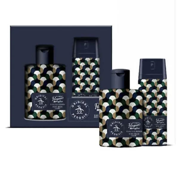 Original Penguin Penguin Toiletries Duo Set Mens - Sham Con BW 250