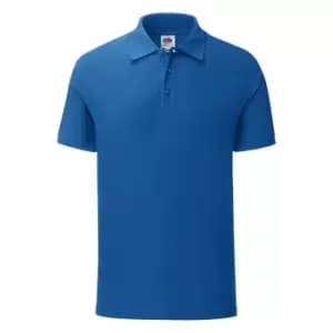 Fruit Of The Loom Mens Iconic Pique Polo Shirt (M) (Royal Blue)