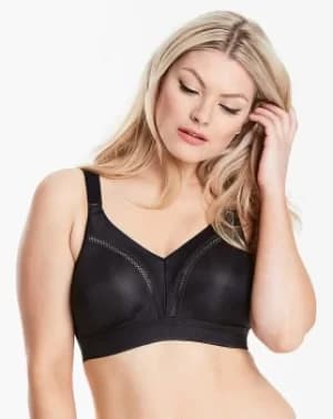 Triumph Triaction Black Sports Bra