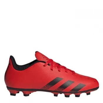 adidas Predator Freak .4 Junior FG Football Boots - Red/SolarRed
