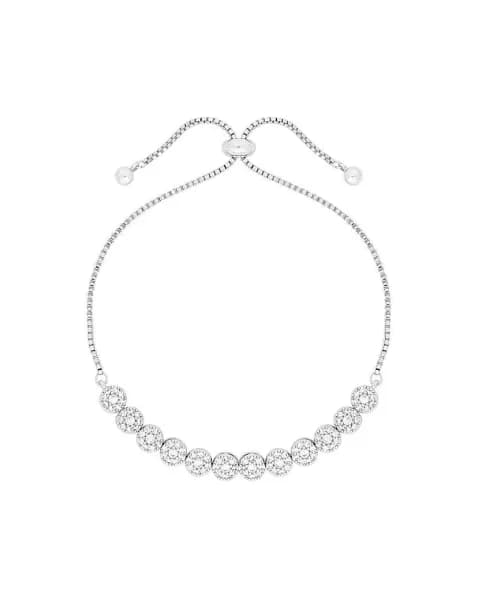 Jon Richard CZ Circle Pave Bracelet