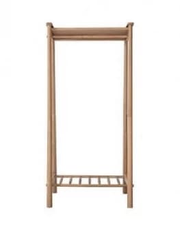 Hudson Living Wycombe Solid Oak Open Wardrobe - Oak