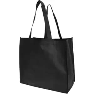 Shugon Lyon Non-Woven Shopper Bag - 23 Litres (One Size) (Black) - Black
