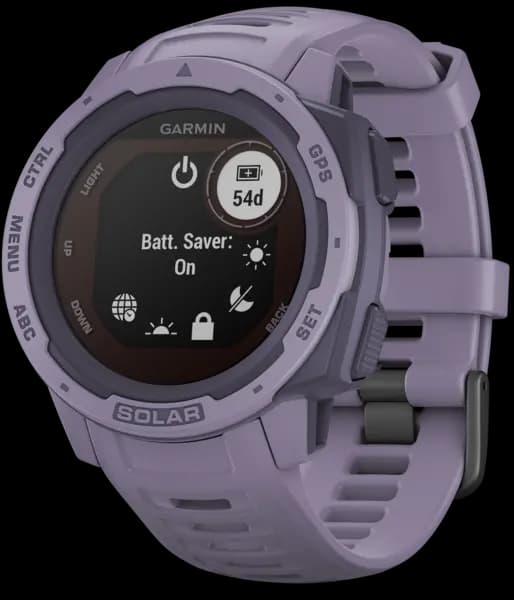 Garmin Watch Instinct Solar Orchid D - Black GMN-253