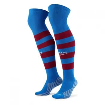 Nike Barcelona Home Socks 2021 2022 - Blue/Red