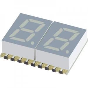 Seven segment display Green 7.62mm 2 V No. of digits 2