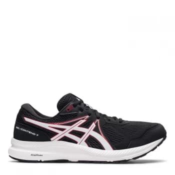Asics Gel Contend 7 Running Shoes Mens - Black/Red