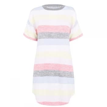 DKNY Stripe Sleep Tee - Multi Marl Stri