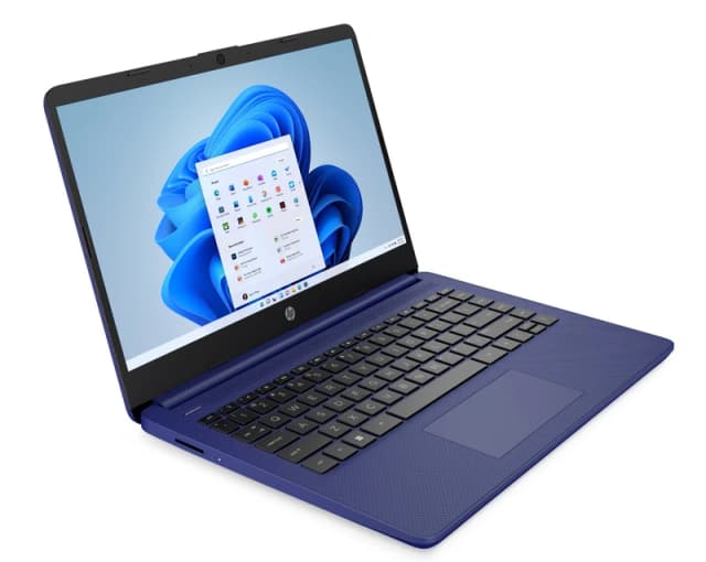 HP Stream 14s-dq0012na 14" Celeron 4GB 128GB Laptop - Blue