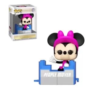 Walt Disney Word 50th Anniversary POP! Disney Vinyl Figure People Mover Minnie 9 cm