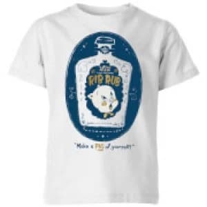 Looney Tunes ACME Rib Rub Kids T-Shirt - White - 11-12 Years