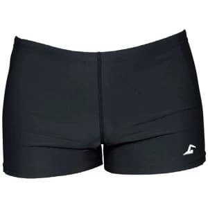 SwimTech Aqua Black Swim Shorts Adult - 32"