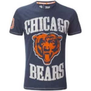 NFL Mens Chicago Bears Logo T-Shirt - Navy - S