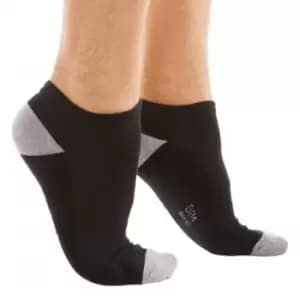 DIM 3 Pack Sports Bobby Socks - Black TU
