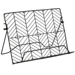 Premier Housewares Vertex Cook Book Stand - Black
