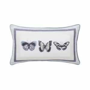 Sanderson Clementine Cushion 50cm x 30cm, Duck Egg