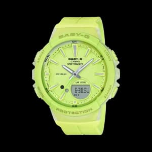 Casio Baby-G Standard Analog-Digital Watch BGS-100-9ADR - Yellow Green