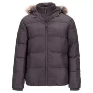 SoulCal 2 Zip Bubble Jacket Mens - Grey