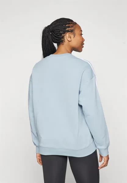 Adidas adidas Essentials 3 Stripes Sweatshirt Blue Female S/M DI36001