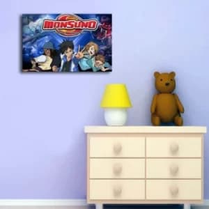 4570CO-39 Multicolor Decorative Canvas Painting