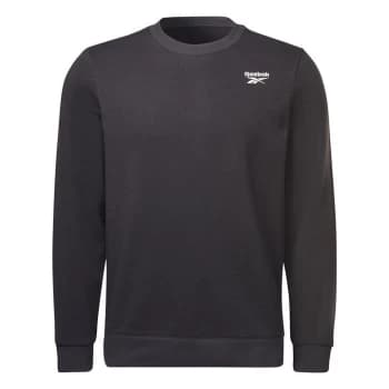 Reebok ID Logo Crewneck Sweatshirt Mens - Black
