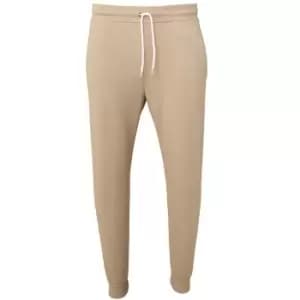 Bella + Canvas Unisex Adult Jogging Bottoms (S) (Tan)