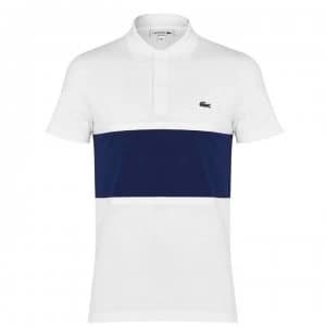 Lacoste Colour Block Polo Shirt - White NL3