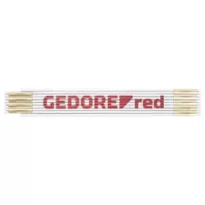Gedore Folding rule l.2m class III beech