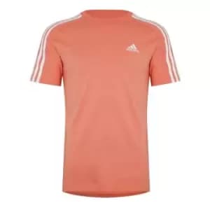 adidas Essentials 3-Stripes T-Shirt Mens - Pink