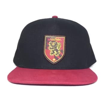 Harry Potter - Badge Gryffindor Unisex Cap Snapback - Black