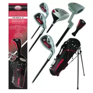 New Go Junior Web Box Set Red Left Hand (9-12)