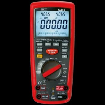 Sealey TA320 Digital Automotive Analyser and Insulation Tester