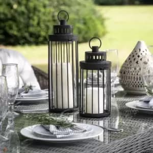 Gallery Interiors Khadija Lantern Black / Large
