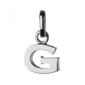 Ladies Links Of London Sterling Silver Keepsakes Alphabet G Charm
