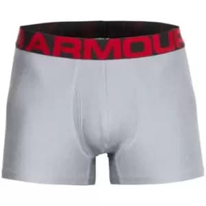 Under Armour Tech 3" 2 Pack Boxers Mens - Grey