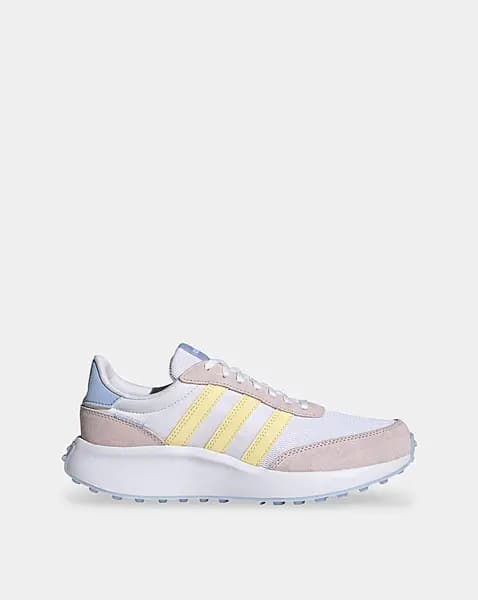 Adidas adidas Run 70s Trainers White Multi-Coloured Female 6 AD83903