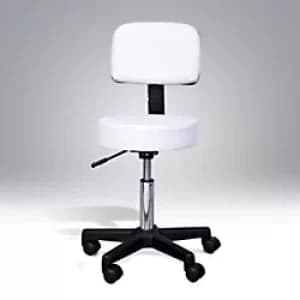 Homcom Massage Beauty Salon Spa Stool Swivel White