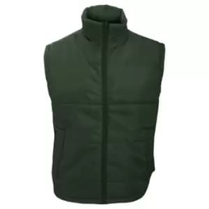 Result Mens Core Bodywarmer Water Repellent Windproof Jacket (L) (Bottle Green)