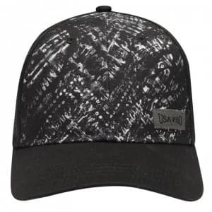 USA Pro Print Baseball Cap Junior Girls - Black