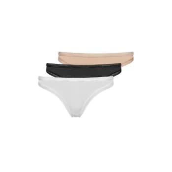 Calvin Klein BIKINI 3PK - Black/Wht/Honey