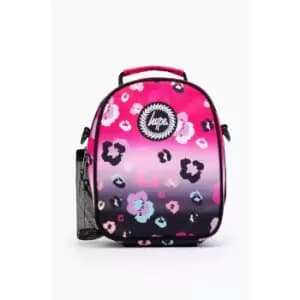 Hype Gradient Leopard Print Lunch Bag (One Size) (Pink/Black/White)